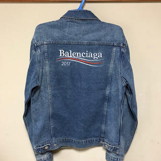 バレンシアガ(Balenciaga)のバレンシアガ・デニムジャケット XＬ(Gジャン/デニムジャケット)