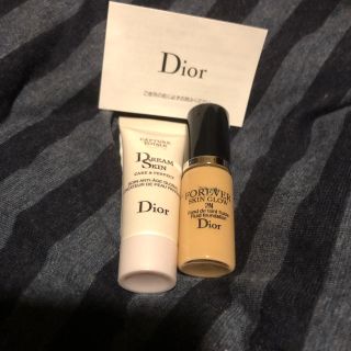 ディオール(Dior)のDiorファンデ＆乳液(サンプル/トライアルキット)