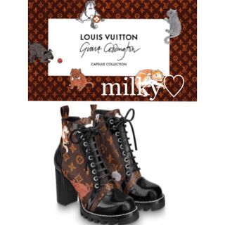 ルイヴィトン(LOUIS VUITTON)のパピコ様♡ご専用① LOUIS VITTON★新品★スタートレイルアンクルブーツ(ブーツ)