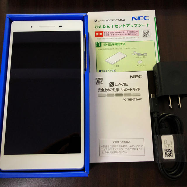 NEC(エヌイーシー)の◆NEC LAVIE Tab E TE507/JAW PC-TE507JAW◆ スマホ/家電/カメラのPC/タブレット(タブレット)の商品写真