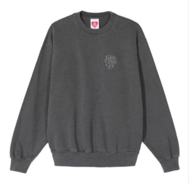 girls don't cry crew neck sweat green XL