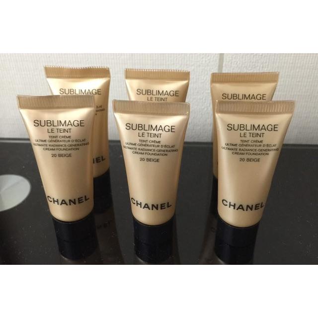 CHANEL(シャネル)のシャネル サブリマージュ ル タン20番 5g×6本30ｇ17,600円分 コスメ/美容のベースメイク/化粧品(ファンデーション)の商品写真