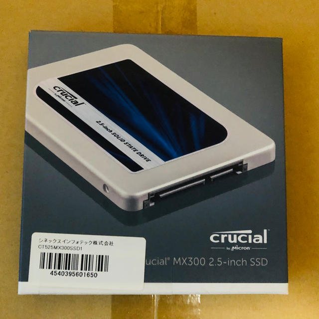 新品･未使用 Crucial CT525MX300SSD1