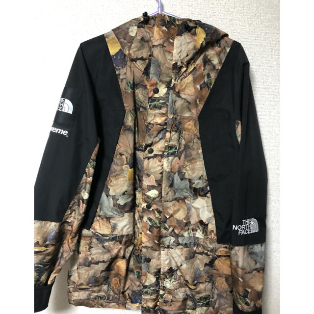 Supreme(シュプリーム)のほぼ新品❗️supreme north leaves マンパ　落ち葉　枯れ葉 メンズのジャケット/アウター(マウンテンパーカー)の商品写真