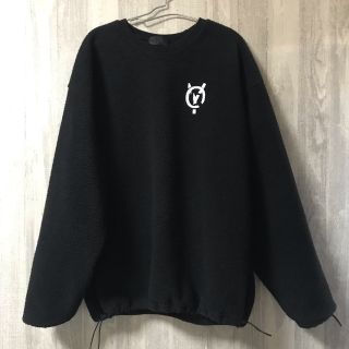 ラフシモンズ(RAF SIMONS)のOY ボアフリーススウェット(スウェット)