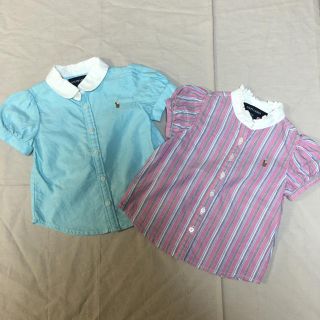 ラルフローレン(Ralph Lauren)のラルフローレン シャツ２枚(シャツ/カットソー)