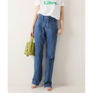 スピックアンドスパン(Spick & Span)の【新品】Spick&Span BEAUTY LINE SLIT DENIM(デニム/ジーンズ)