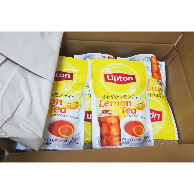【新品未開封】リプトン　さわやかレモンティー 500g×5袋 食品/飲料/酒の飲料(茶)の商品写真