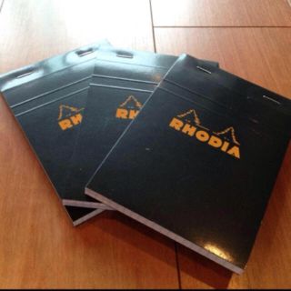 RHODIA  3冊セット　新品　格安(ノート/メモ帳/ふせん)