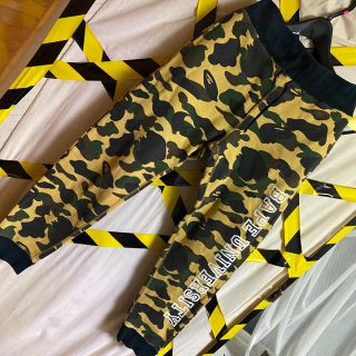 アベイシングエイプ(A BATHING APE)のAPE1stカモスウェットパンツ　rvca ロンハーマン　ディーゼル　レジェンダ(スウェット)