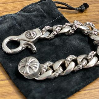 クロムハーツ(Chrome Hearts)の本日のみ限界値下げ　クロムハーツ　ブレスレット　ファンシーチェーン　極美品(ブレスレット)