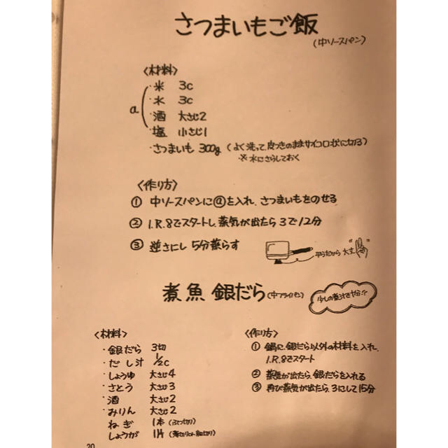 Amway(アムウェイ)の④109種類 アムウェイ  クィーンクック手書きレシピ エンタメ/ホビーの本(住まい/暮らし/子育て)の商品写真