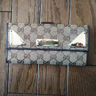 グッチ(Gucci)のGUCCI  長財布  難あり(財布)