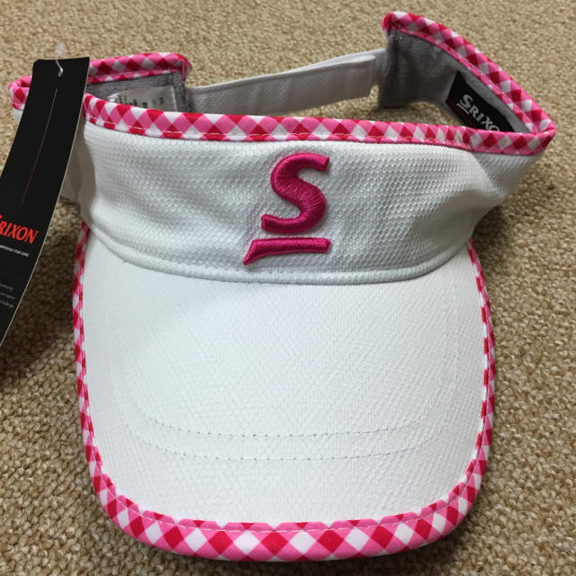 Srixon(スリクソン)のスリクソン サンバイザー 新品 スポーツ/アウトドアのテニス(その他)の商品写真