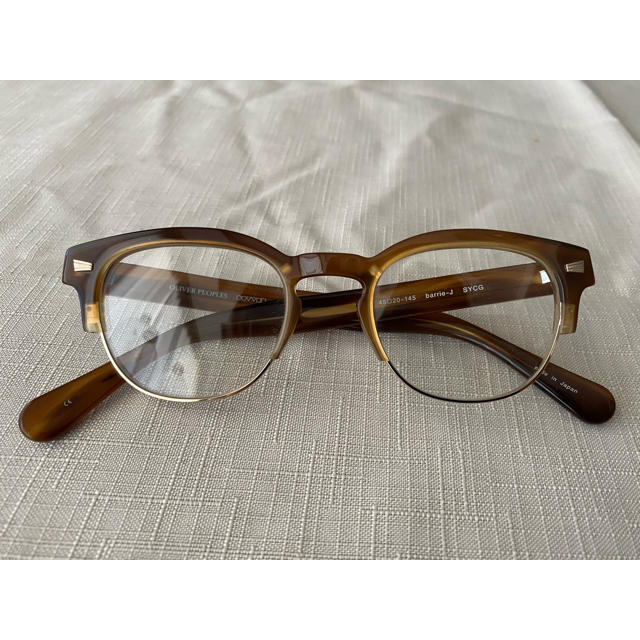 OLIVER PEOPLES オリバーピープルズ BARRIE-J ブラウン レディースのファッション小物(サングラス/メガネ)の商品写真