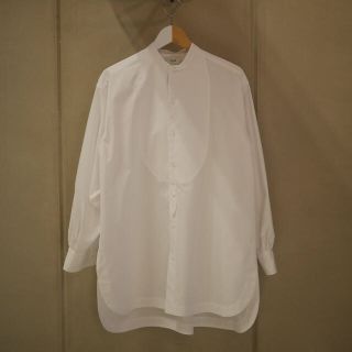 ハイク(HYKE)のHYKE  2020SS BIB FRONT SHIRT シャツ 新品(シャツ/ブラウス(長袖/七分))