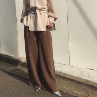 アメリヴィンテージ(Ameri VINTAGE)のAmeri vintage TWILL BASIC PANTS(カジュアルパンツ)