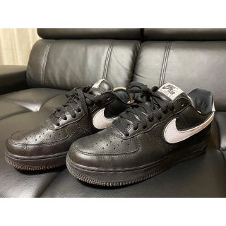 ナイキ(NIKE)のエアフォース 1 BLACK WHITE(スニーカー)