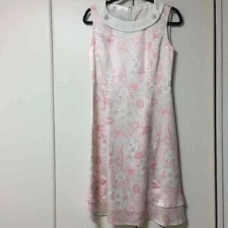 クレージュ(Courreges)のクレージュ ピンク ワンピース(ひざ丈ワンピース)