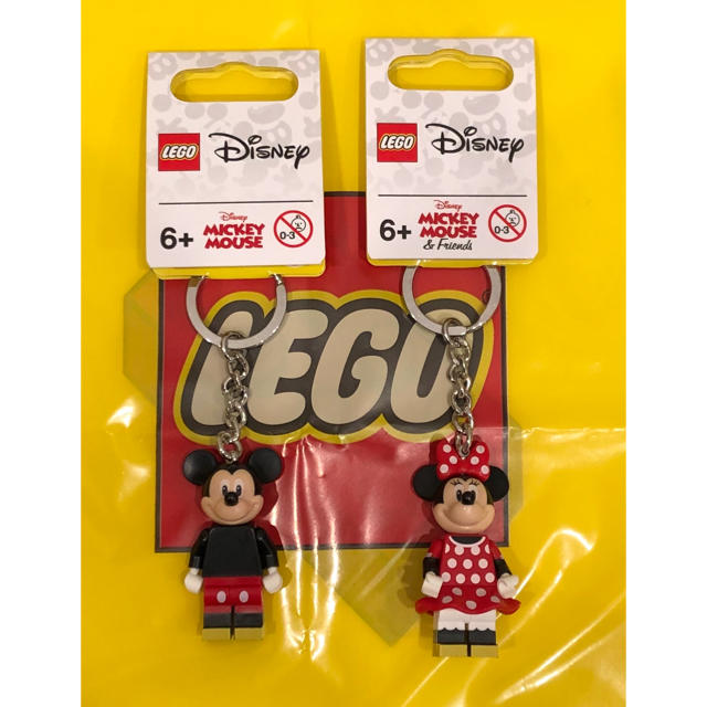 Lego(レゴ)のLEGO レゴ ディズニー ミッキー ミニー キーホルダーセット キッズ/ベビー/マタニティのおもちゃ(知育玩具)の商品写真