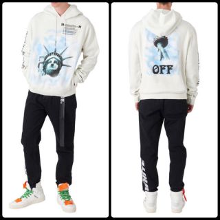 オフホワイト(OFF-WHITE)のオフホワイト OFF White  "リバティ" 自由の女神　パーカー(パーカー)