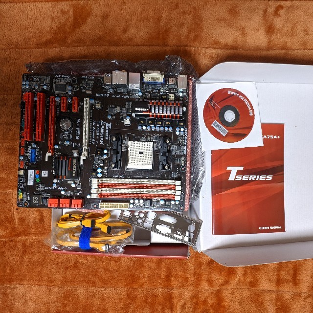 バイオスター　TA75A+  AMD A75 FM1対応マザーボード 2