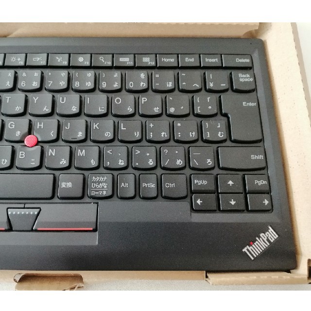 Lenovo(レノボ)のlenovo Thinkpad Keyboard with TrackPoint スマホ/家電/カメラのPC/タブレット(PC周辺機器)の商品写真