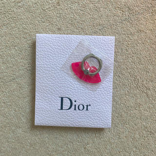 ディオール(Dior)のディオール　スマホリング　ホルダー　ノベルティ　バンガーリング(その他)