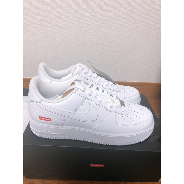 Supreme(シュプリーム)のUS10 28cm supreme nike air force 1 white メンズの靴/シューズ(スニーカー)の商品写真