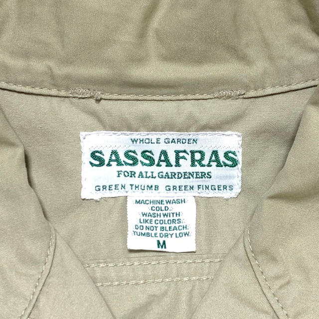 SASSAFRAS(ササフラス)の#美品 #ササフラス #カバーオール #4ポケット #日本製 #定価28000程 メンズのジャケット/アウター(カバーオール)の商品写真