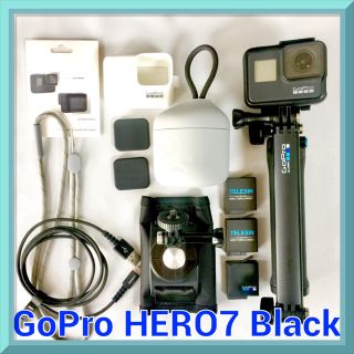 ゴープロ(GoPro)のGoPro HERO7 BLACK 本体+付属品セット(コンパクトデジタルカメラ)