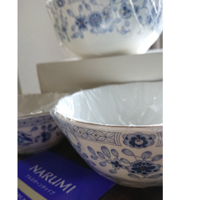 NARUMI(ナルミ)のNARUMI ボールセット 深皿 未使用 インテリア/住まい/日用品のキッチン/食器(食器)の商品写真
