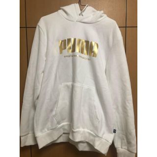 プーマ(PUMA)のチュラ様専用　プーマ　パーカー　白色XL 新品(パーカー)