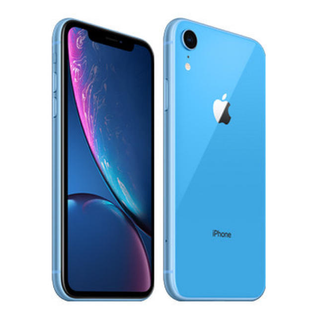 適当な価格 Apple - ブルー 64GB XR iphone 超美品特価 スマートフォン