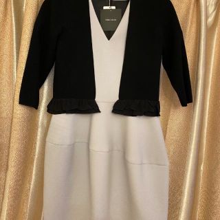 フォクシー(FOXEY)の専用✳︎新品✳︎ヨーコチャン フリル ボレロ 36 トップス 黒　ルネ (その他)