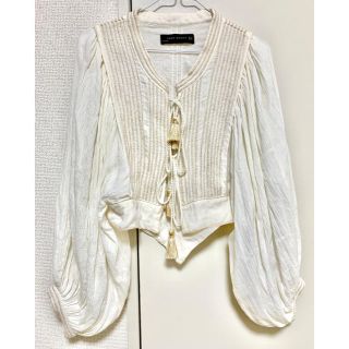 ザラ(ZARA)のZARA 袖ボリュームトップス(シャツ/ブラウス(長袖/七分))