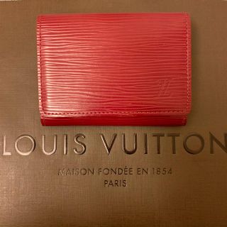 ルイヴィトン(LOUIS VUITTON)のLOUIS VUITTON ルイヴィトン エピ カードケース(名刺入れ/定期入れ)