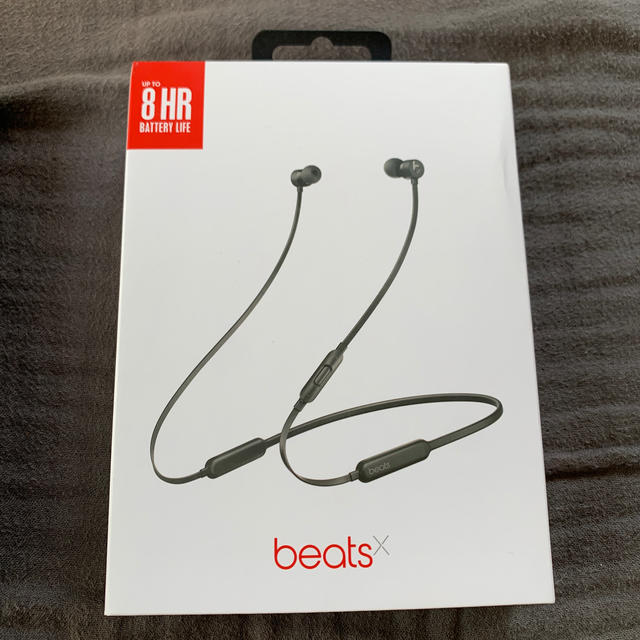 Beats by Dr Dre(ビーツバイドクタードレ)のbeats X ワイヤレスイヤホン(ビーツテン) スマホ/家電/カメラのオーディオ機器(ヘッドフォン/イヤフォン)の商品写真