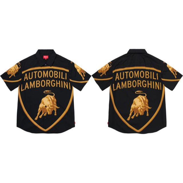 Supreme x Automobili Lamborghini Mサイズオフホワイト