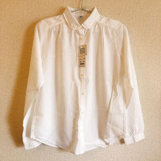 ユニクロ(UNIQLO)の（新品・未使用）ユニクロ キッズブラウス(ブラウス)