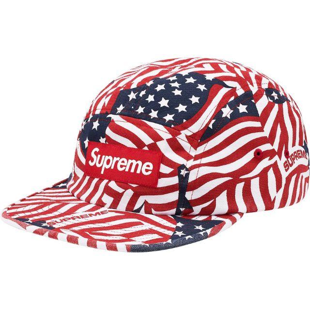 メンズSupreme Washed Chino Twill Camp Cap