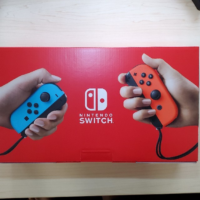 Nintendo Switch(ニンテンドースイッチ)のニンテンドースイッチ　ネオンブルー エンタメ/ホビーのゲームソフト/ゲーム機本体(家庭用ゲーム機本体)の商品写真