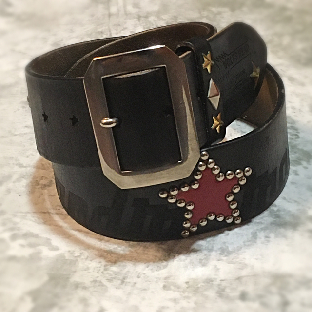 M&M - LEATHER BELTの通販 by SGZ's shop|エムアンドエムならラクマ