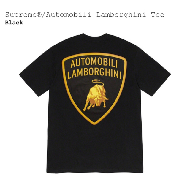 【黒M】Supreme®/Automobili Lamborghini Tee