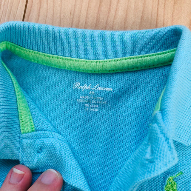 Ralph Lauren(ラルフローレン)のラルフローレン  ロンパース　6M キッズ/ベビー/マタニティのベビー服(~85cm)(ロンパース)の商品写真