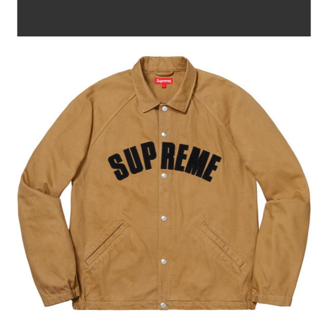 supreme snap flont twill jacket arc logo