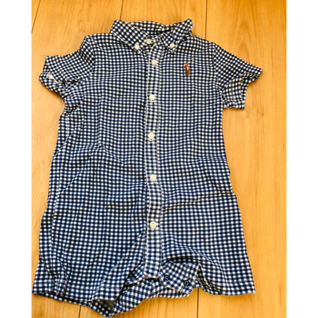 Ralph Lauren(ラルフローレン)のラルフローレン  ロンパース　80 12M キッズ/ベビー/マタニティのベビー服(~85cm)(ロンパース)の商品写真