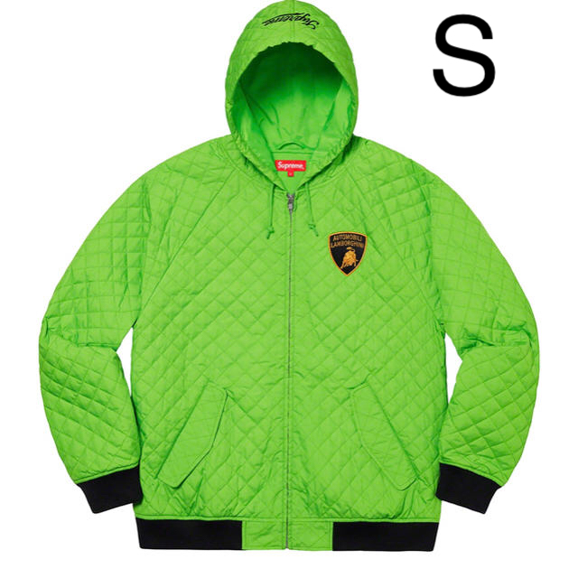 Supreme Lamborghini Hooded Jacket Lime S