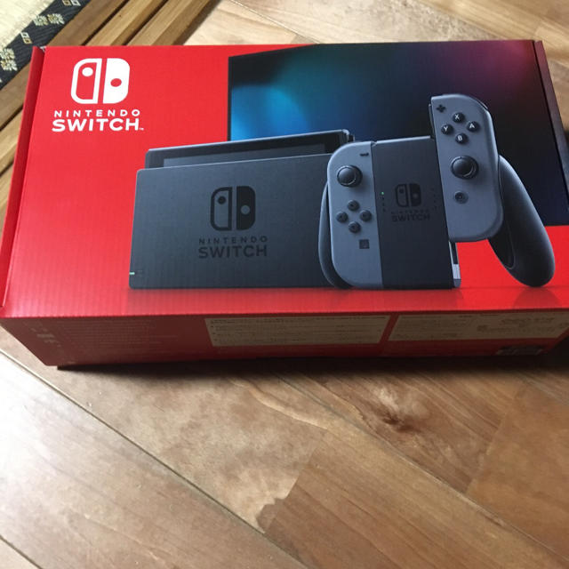 Nintendo Switch  ニンテンドースイッチ　グレー　本体　保証あり