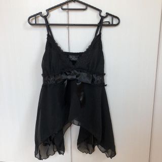 セシルマクビー(CECIL McBEE)の★新品★セシル★リボン付きシフォンキャミ(キャミソール)